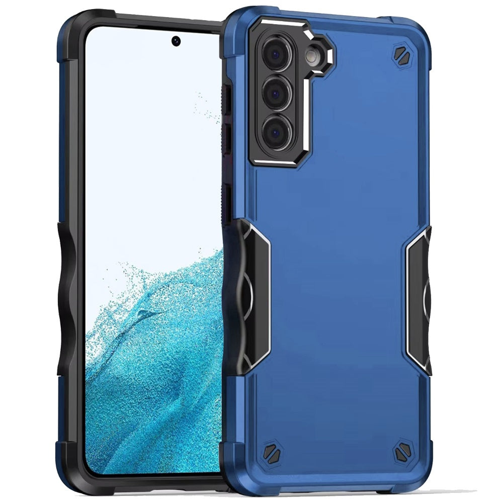 For Samsung Galaxy S22 5G Slim Tough Shockproof Hybrid Heavy Duty Dual Layer TPU Bumper Rugged Rubber Armor Case Cover