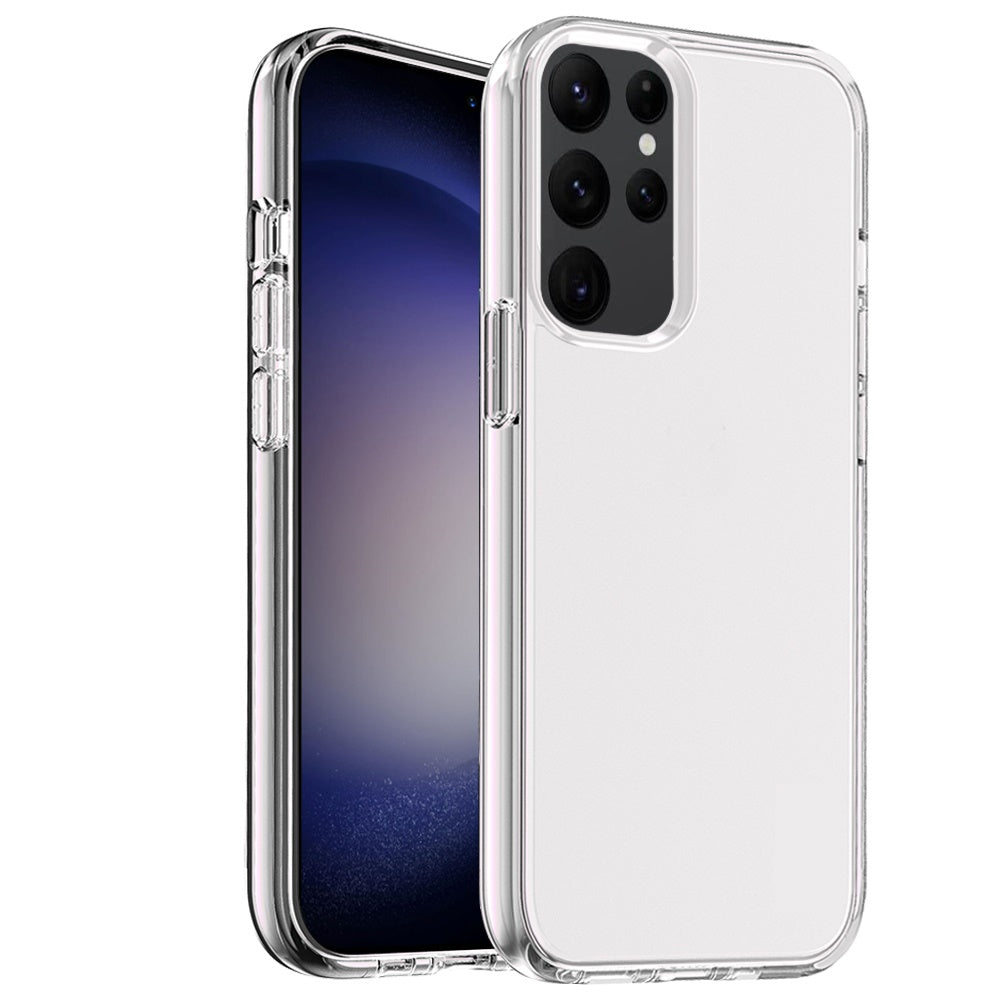 Transparent Shock Absorption PC + TPU Rubber Gel Thick 3mm Hybrid Silicone Slim Fit Back