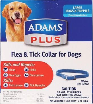 Adams Plus Flea & Tick Collar for Dogs [Flea & Tick Collars] Large Dogs