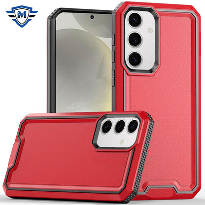 For Samsung Galaxy S25 /S24 Premium Fused Hybrid Tough Strong Hard PC TPU Rubber Shockproof Drop Protection Impact Case Cover