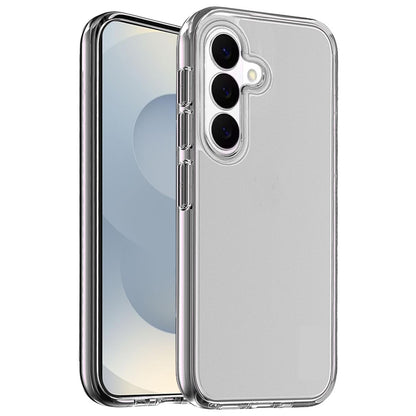 For Samsung Galaxy S26 Transparent Shock Absorption PC + TPU Rubber Gel Thick 3mm Hybrid Silicone Slim Fit Back Case Cover