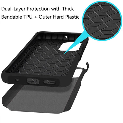 For Motorola Moto G Stylus 5G 2025 Fashion Graphic Design Hybrid 2in1 Tough Strong Hard PC TPU Frame, Magnet Mount Friendly, Shockproof Protection Case Cover Mystical Floral Boom