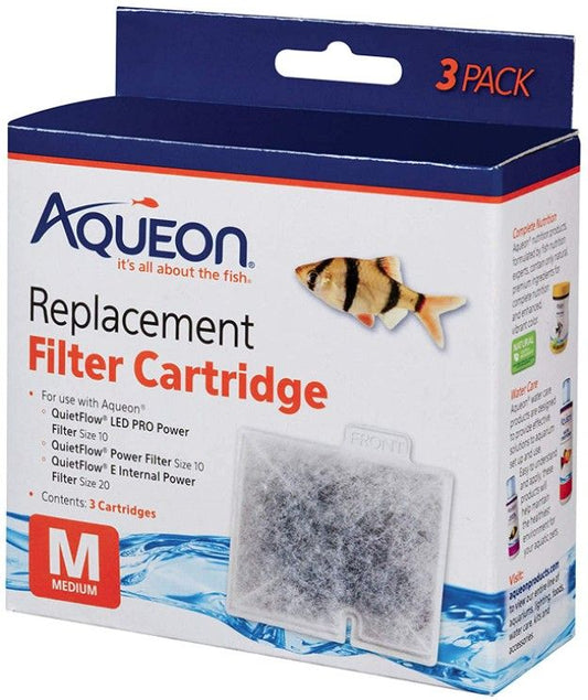 Aqueon QuietFlow Replacement Filter Cartridge [Filter Cartridges] Medium (3 Pack)
