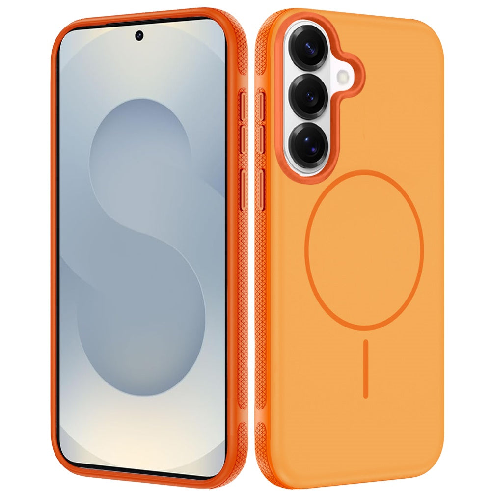 For Samsung Galaxy S26 Super Magnetic Premium Edged Core Matte Thick Hybrid Drop Protection Shockproof Design Case Cover
