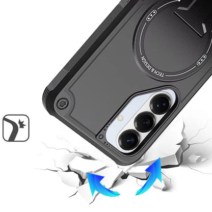 For Samsung Galaxy S26+ / S26 Plus Magnetic Invisible Kickstand Holder with Magsafe, Slim Fit Shockproof Hybrid Military Grade Heavy Duty Case Cover