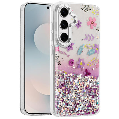 For Samsung Galaxy S25 Fan Edition /Galaxy S25 FE Fashion Beautiful Epoxy Design Hybrid Fashion Stylish TPU Protective, Shockproof Hybrid PC Case Cover