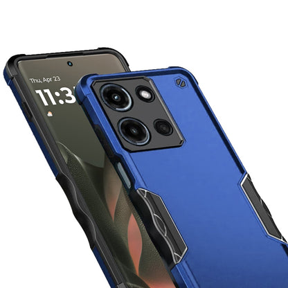 For Motorola Edge 2025 Slim Tough Shockproof Hybrid Heavy Duty 2in1 Dual Layer TPU Bumper Rugged Rubber Defend Armor Case Cover