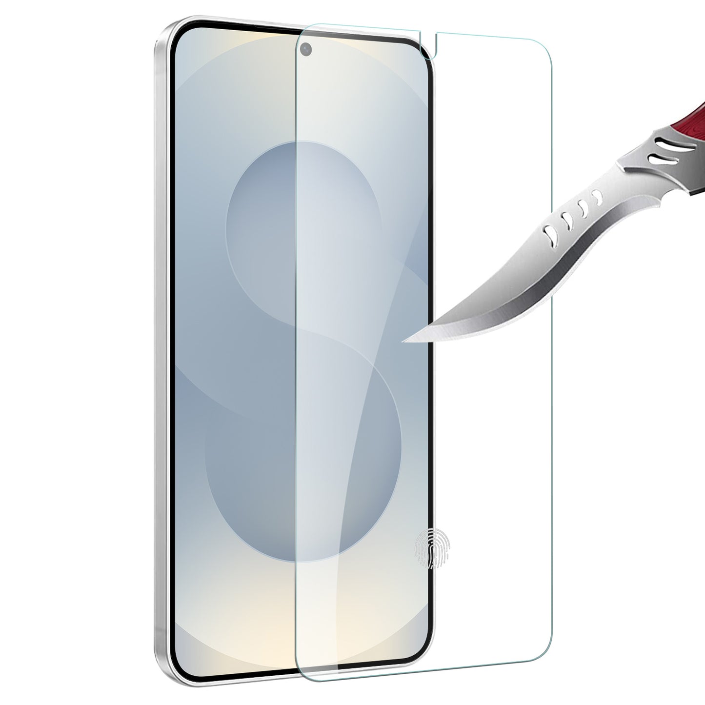 For Samsung Galaxy S25 EDGE Screen Protector Tempered Glass Premium HD Clear, Case Friendly, 9H Hardness, 3D Touch Accuracy, Anti-Bubble Film Glass Protector Clear