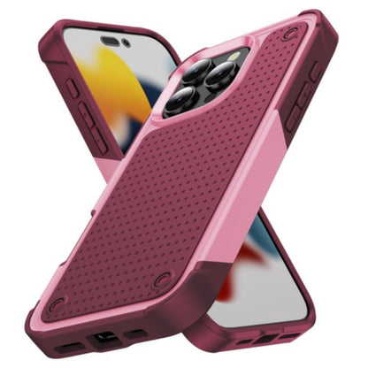 For Apple iPhone 16 Pro (6.3") Shockproof Non-Slip Textured Heavy Duty Rugged TPU Drop Military Protection Tough Bumper Case Cover