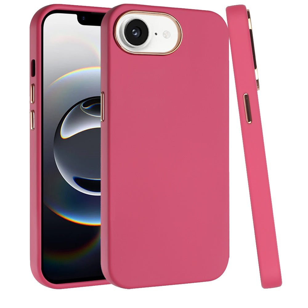 For Apple iPhone 17 AIR Hybrid Armor Shockproof, Durable Bumper Rubber Gummy Gel Slick Hard PC Silicone TPU Case Cover