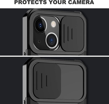 For Apple iPhone 16 Pro Max (6.9") Wallet Designed with Camera Protection, Card Slot & Ring Kickstand Magnetic Car Mount Case Cover