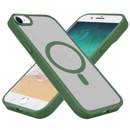 For Samsung Galaxy S25 EDGE MagSafe Compatible Transparent Greatest Clear Acrylic with Color Frame Thick Hybrid TPU Hard Case Cover