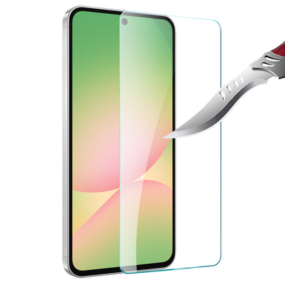 For Samsung Galaxy A57 Screen Protector Tempered Glass Premium HD Clear, Case Friendly, 9H Hardness, 3D Touch Accuracy, Anti-Bubble Film Glass Protector Clear