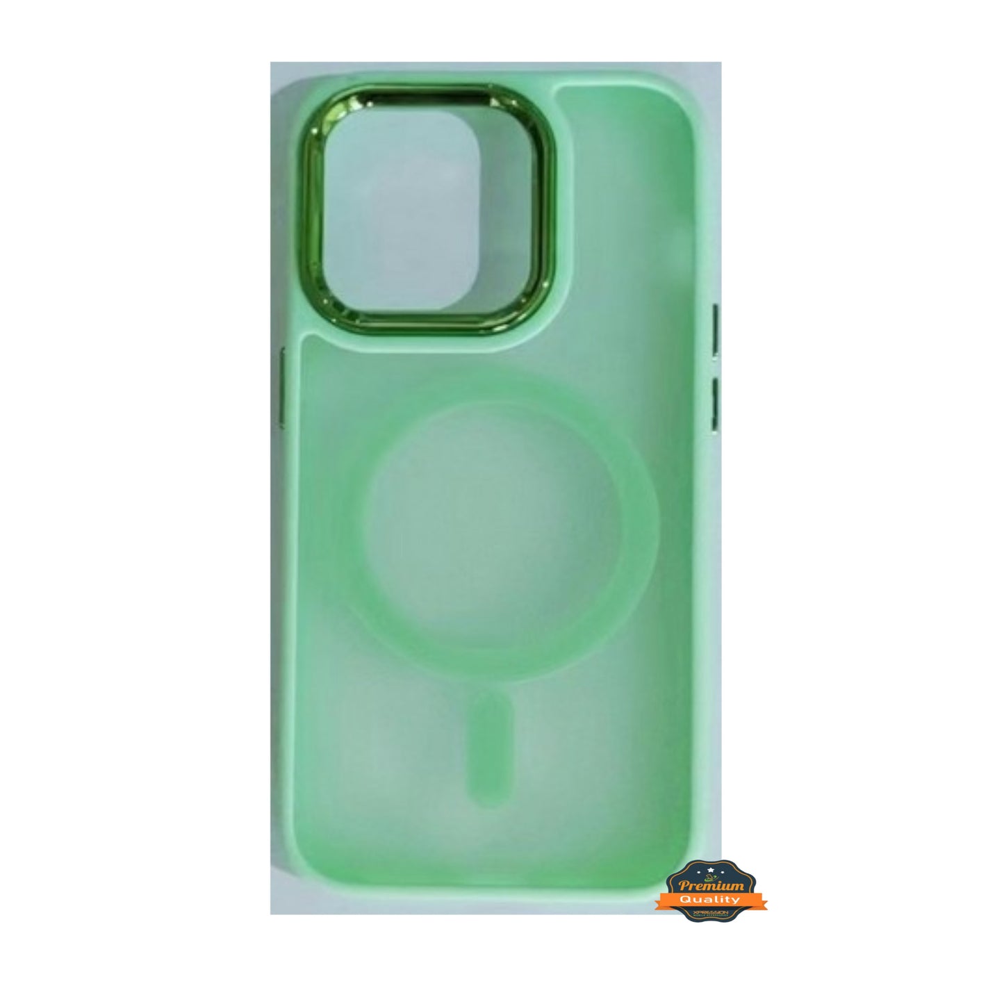 For Apple iPhone 17 Hybrid Strong Magnetic Circle Slim Fit Translucent Matte Back TPU Shockproof Design Case Cover