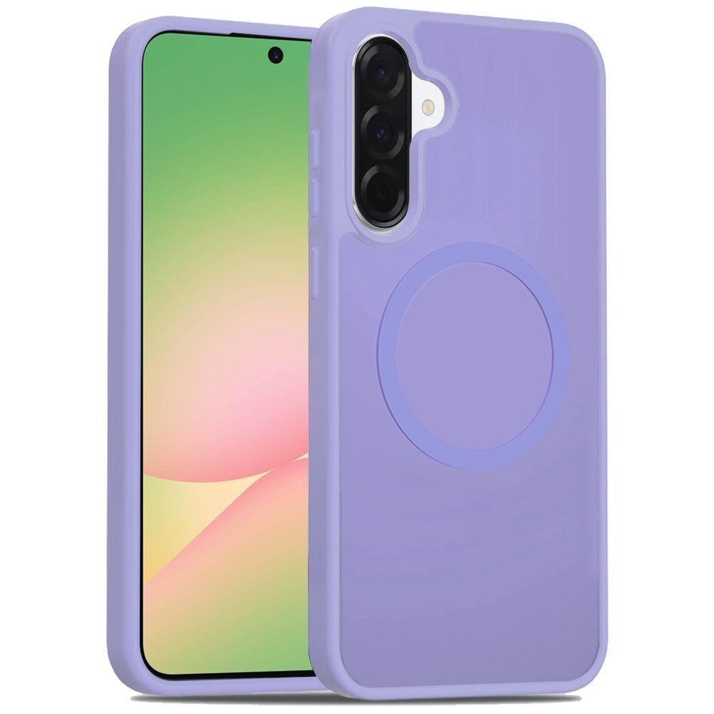 For Samsung Galaxy A57 MagSafe Compatible Case Hybrid Soft TPU Bumper Hard Translucent Matte Back Slim Shockproof Case Cover