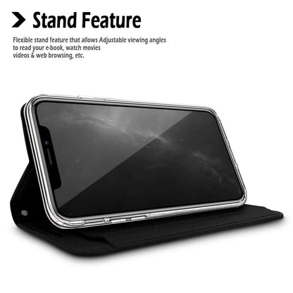 For Samsung Galaxy S26+ / S26 Plus PU leather Wallet 6 Card Slots folio with Wrist Strap & Kickstand Pouch Flip Shockproof Case Cover