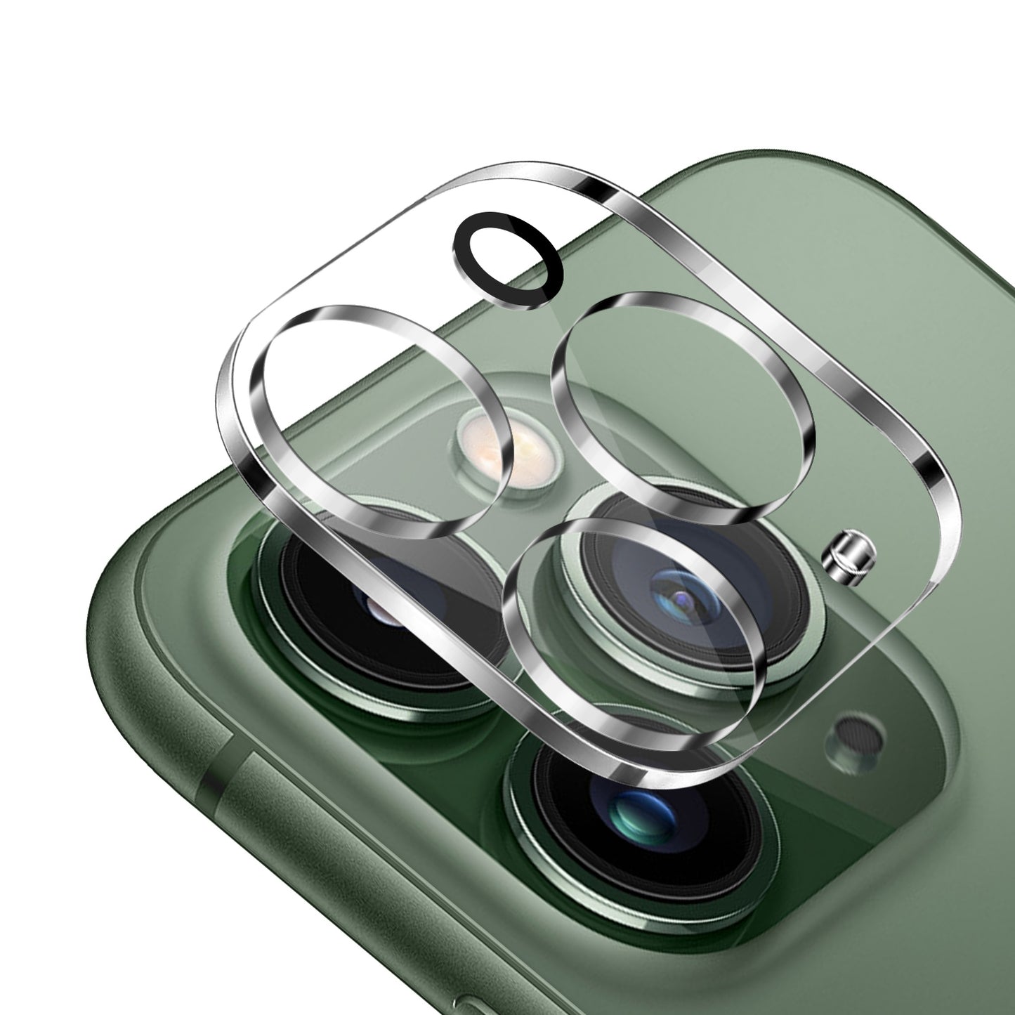 For Apple iPhone 11 Pro Max (6.5") Camera Lens Protector HD Clear Back Camera Protector Tempered Glass, Case Friendly, Ultra-Thin, Easy Installation Protector Clear