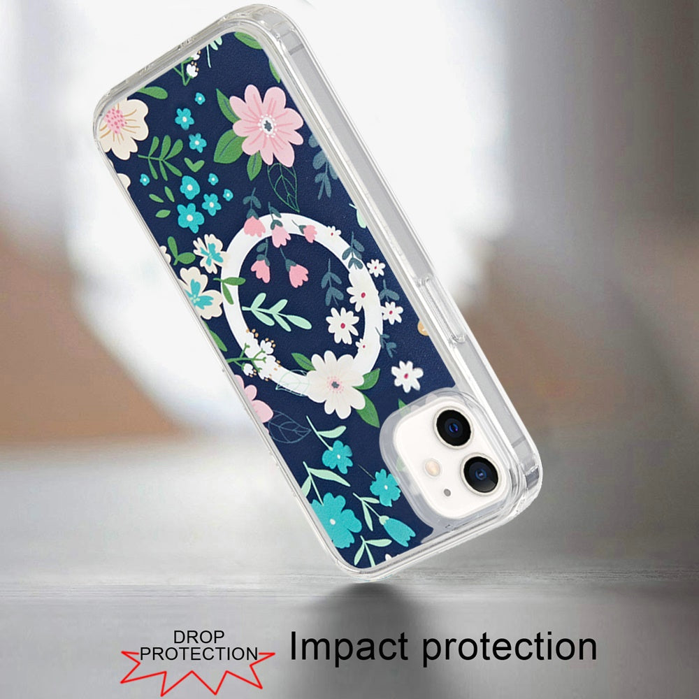 For Apple iPhone 16 Plus (6.7") Premium Cute Pattern Design Magnetic Durable Shockproof SlimTPU Hard Back [Compatible with Magsafe] Case Cover