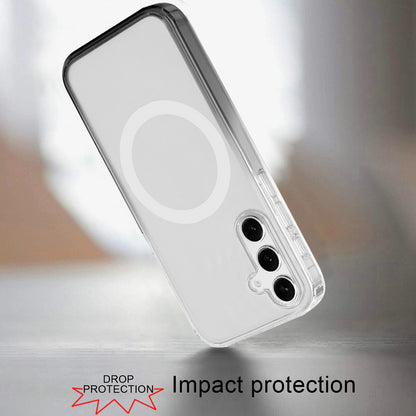 Transparent Two Tone Gradiant Magnetic Space [Compatible with Magsafe] Hybrid Shockproof Protective