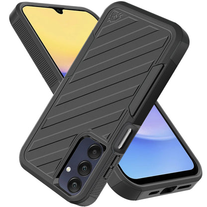 For Motorola Razr 2025 Premium Lined Dual Layer Hybrid Shockproof Rugged Textured Hard PC & Silicone, Anti-Slip Grip Case Cover