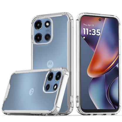 For Motorola Moto G Power 5G (2025) Clear Slim TPU Cover with Shockproof Protection, Scratch-Resistant Design, Flexible and Lightweight Case Cover Clear