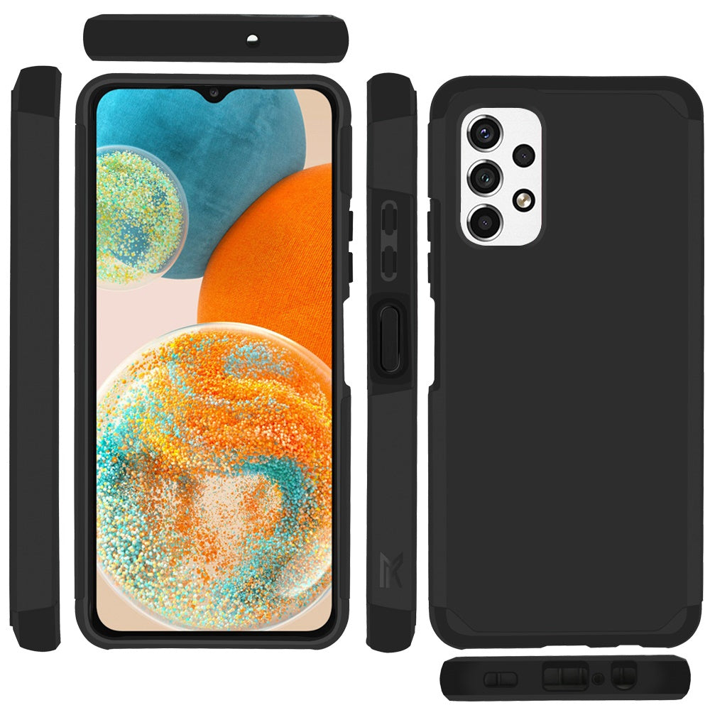 For Cricket Icon 4 Graphic Design Pattern Hard PC TPU 2in1 Tough Strong Hybrid Shockproof Armor Frame  Phone Case Cover