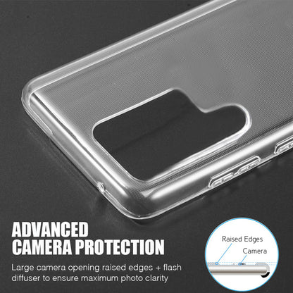 For Samsung Galaxy S23 /Plus /Ultra Crystal Clear Transparent TPU Flexible Rubber Silicone Ultra Thin Slim Gel Soft Skin  Phone Case Cover