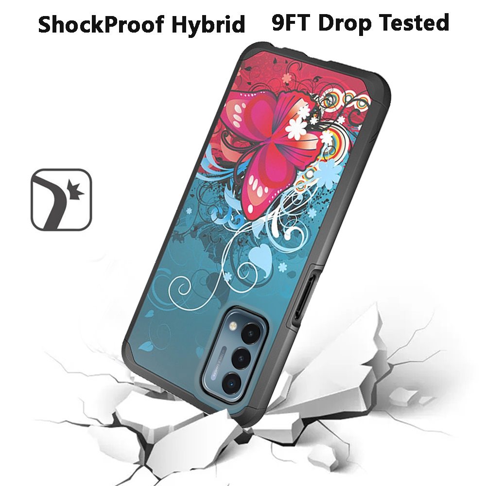 For OnePlus Nord N20 5G Ultra Slim Corner Protection Shock Absorption Hybrid Dual Layer Hard PC + TPU Rubber Armor  Phone Case Cover