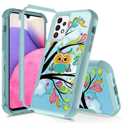 For Samsung Galaxy A33 5G Hybrid Rugged Hard Shockproof Drop-Proof with 3 Layer Protection, Military Grade Heavy-Duty  Phone Case Cover