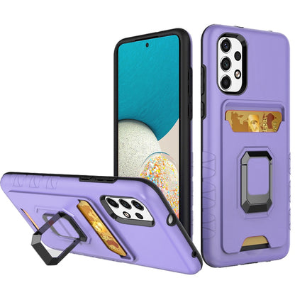 For Samsung Galaxy A53 5G Wallet Case Designed with Credit Card Holder & Stand Kickstand Ring Heavy Duty Hybrid Armor  Phone Case Cover