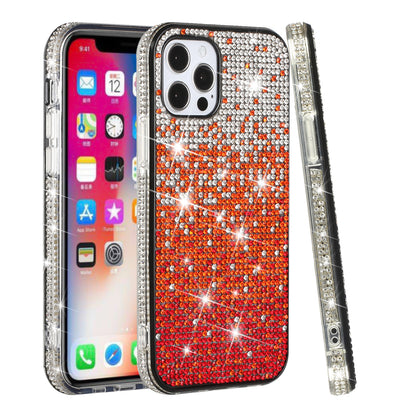 For Apple iPhone 14 /Plus Pro Max Glitter Bling Ultra Thin TPU Sparkle Diamond Rhinestone Shiny Full Cover Crystal Stones  Phone Case Cover
