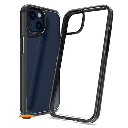 For Motorola Moto G 5G 2023 Transparent Back Hybrid Shockproof Protection Color TPU Frame Hard PC Gummy Slim Fit  Phone Case Cover