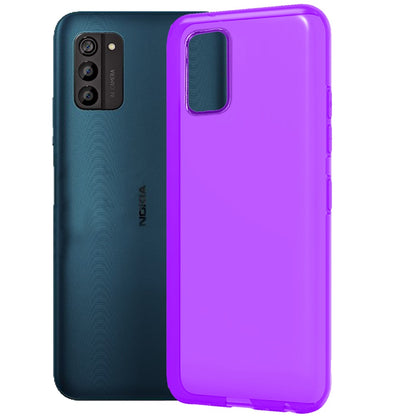 For Nokia G100 4G Premium Cases Hybrid Soft Silicone Gummy TPU Gel Candy Skin Flexible Skinny Slim Thin Protector  Phone Case Cover