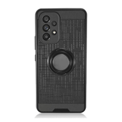 For Samsung Galaxy A53 5G Hybrid 360° Ring Armor Shockproof Dual Layers Holder with Ring Stand for Magnetic Car Mount  Phone Case Cover