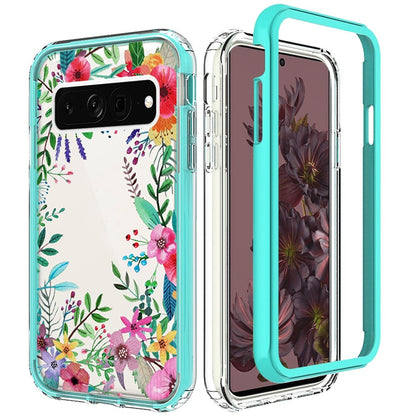 For Google Pixel 7 Pro Beautiful Design Hybrid Triple Layer Armor Hard PC Rubber TPU Shockproof Protective Frame  Phone Case Cover