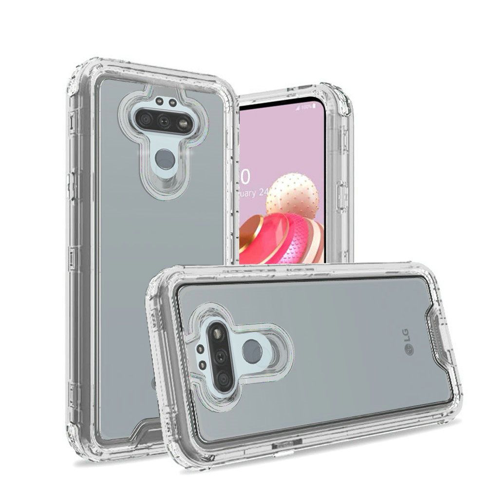 For Apple iPhone 13 Pro (6.1") Heavy Duty Rugged 3 in 1 Hybrid Shockproof Full Body Bumper Durable [Military Grade] Transparent Protective  Phone Case Cover