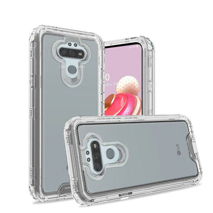 For Apple iPhone 13 Pro (6.1") Heavy Duty Rugged 3 in 1 Hybrid Shockproof Full Body Bumper Durable [Military Grade] Transparent Protective  Phone Case Cover