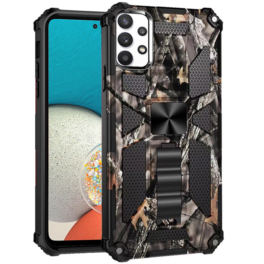 For Samsung Galaxy A53 5G Heavy Duty Stand Hybrid Shockproof [Military Grade] Rugged Protective with Built-in Kickstand  Phone Case Cover