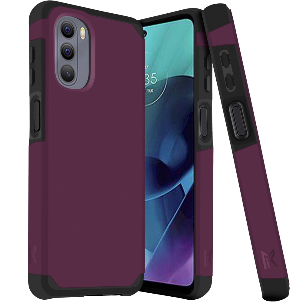 For Motorola Moto G Stylus 4G 2022 Slim Corner Protection Shock Absorption Hybrid Dual Layer Hard PC TPU Rubber Armor  Phone Case Cover