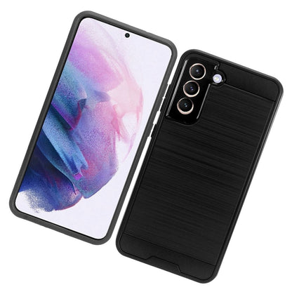 For Samsung Galaxy A13 5G Brushed Texture Slim Hybrid Shockproof Dual Layer Hard PC TPU Silicone Armor Rugged Protective  Phone Case Cover