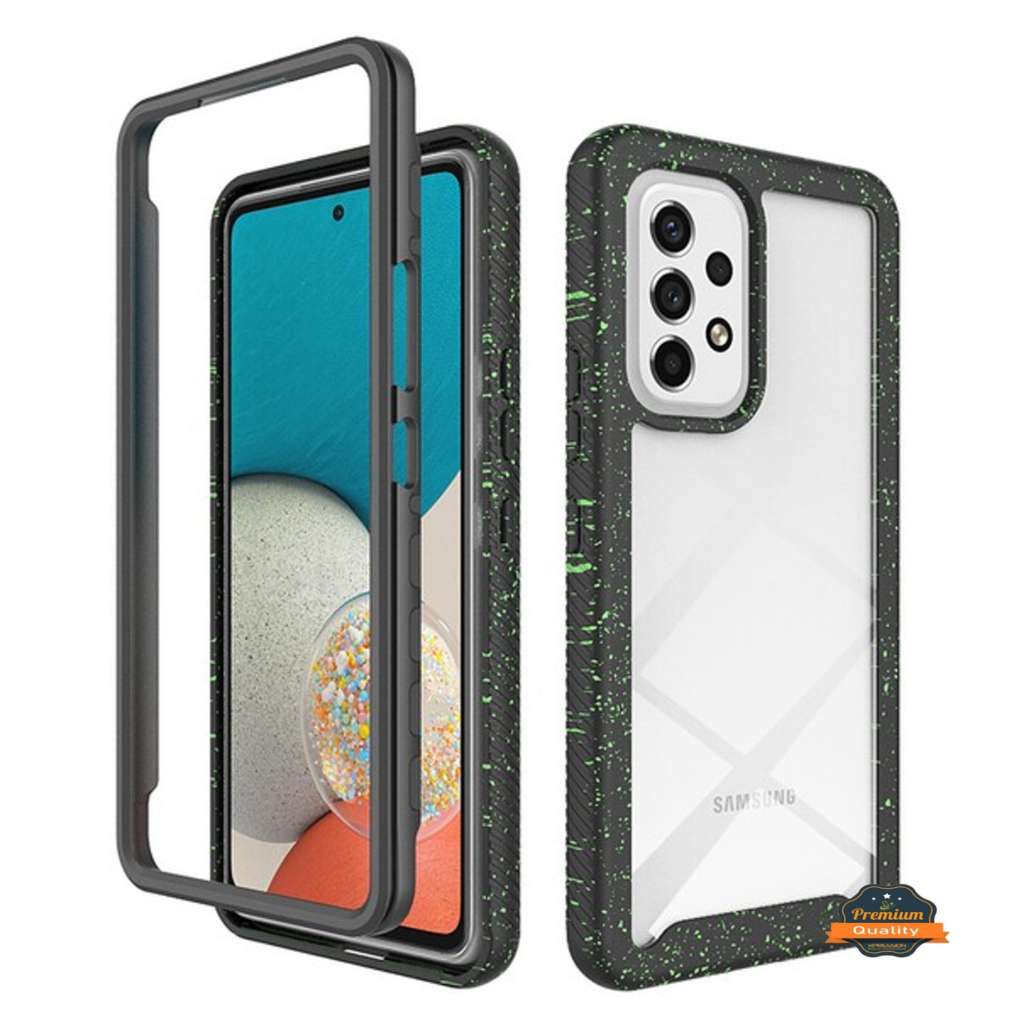 For Motorola Moto G Stylus 2021 4G Armor Slim Hybrid Double Layer Hard PC + TPU Transparent Back Rugged Shockproof  Phone Case Cover