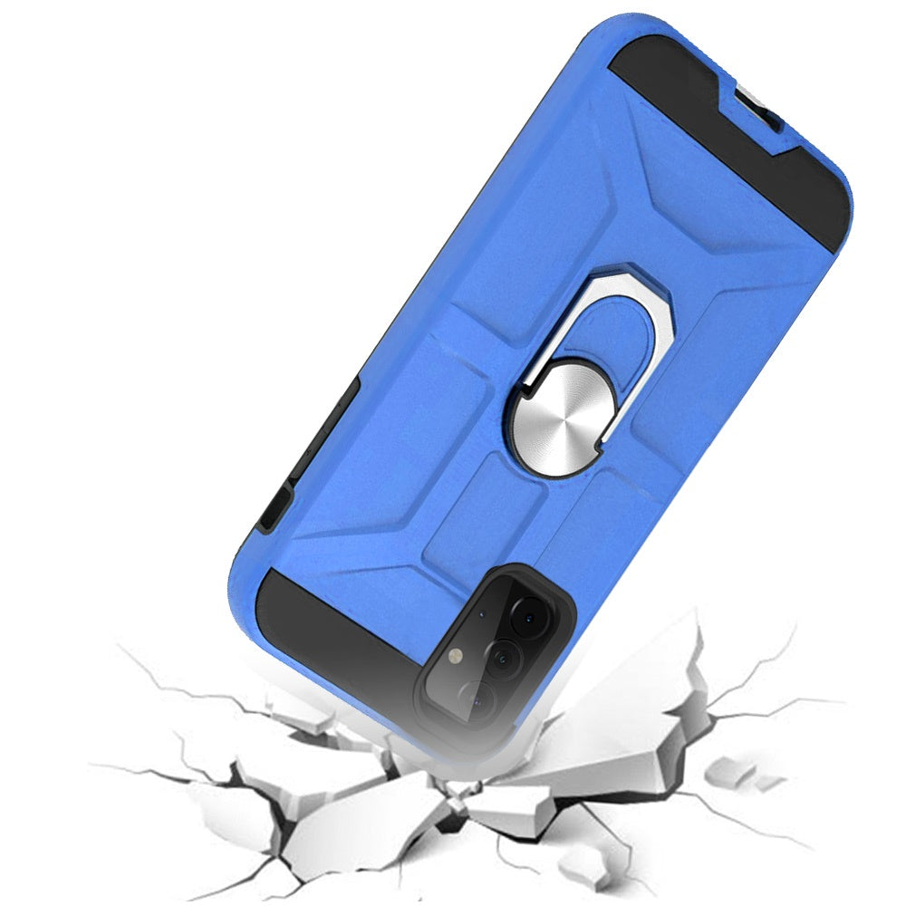 For Samsung Galaxy A33 5G Cases with Stand Kickstand Ring Holder [360° Rotating] Armor Dual Layer Work with Magnetic Car Mount  Phone Case Cover