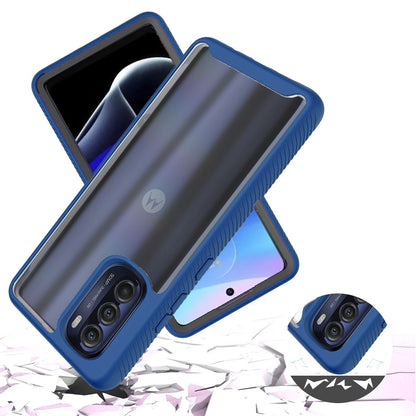 For Motorola Moto G Stylus 5G 2022 Clear Dual Layer Rugged Bumper Frame Heavy Duty Hybrid TPU + PC Shockproof Rubber  Phone Case Cover