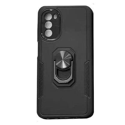 For Motorola Moto G Stylus 5G 2022 Ring Holder Stand, Support Magnetic Car Mount, Hard TPU Hybrid Shockproof  Phone Case Cover
