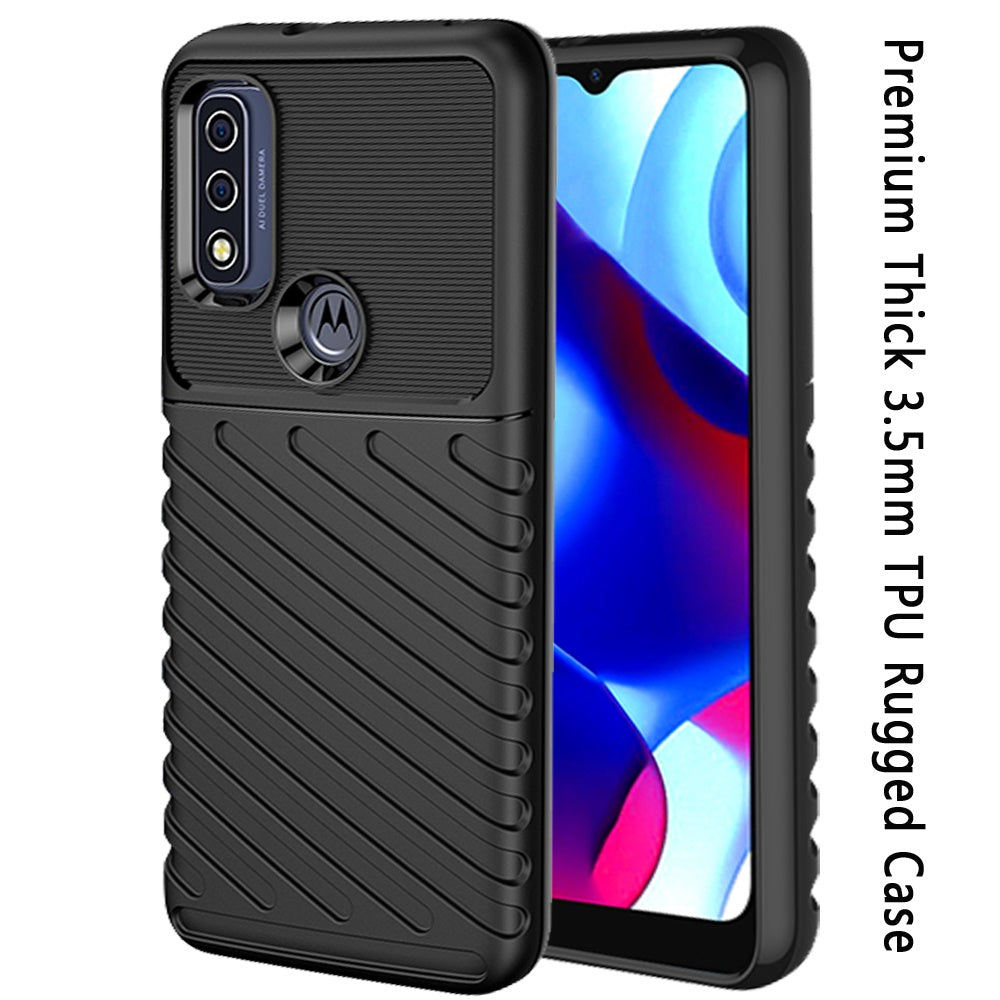 For Google Pixel 6 Ultra Slim Rugged Hybrid Hard PC Soft Silicone Gel TPU Bumper Shockproof Anti Slip Protective Stylish Black Phone Case Cover