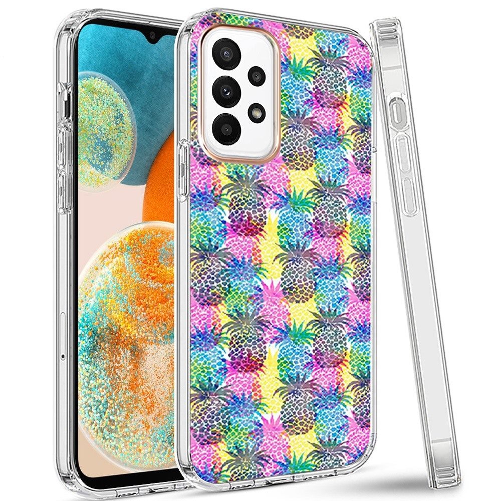 For Samsung Galaxy A23 5G Creative Stylish Fashion Design Hybrid Rubber TPU Hard PC Shockproof Armor Slim Fit  Phone Case Cover