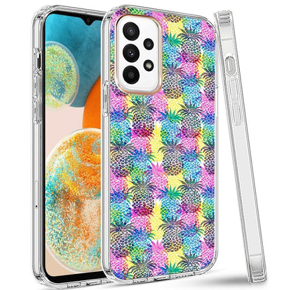 For Samsung Galaxy A23 5G Creative Stylish Fashion Design Hybrid Rubber TPU Hard PC Shockproof Armor Slim Fit  Phone Case Cover