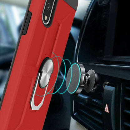 For Samsung Galaxy A13 5G Hybrid Stand Kickstand Ring Holder [360° Rotating] Armor Dual Layer Hard TPU Work with Magnetic Car Mount  Phone Case Cover