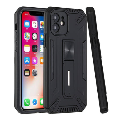 For Samsung Galaxy S21 FE /Fan Edition Hybrid Military Grade Tough Magnetic Rugged with Built-in Hidden Kickstand Shockproof Hard  Phone Case Cover