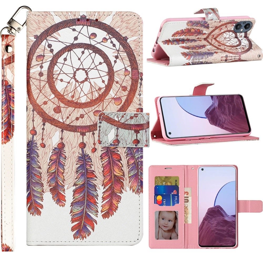 For Motorola Edge+ 2022 /Edge Plus Design Wallet Case ID Money Credit Card Holder Leather Pocket Flip Pouch & Strap  Phone Case Cover